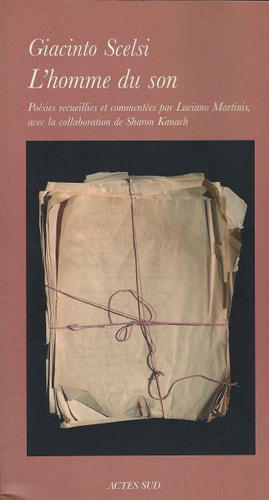 LHOMME DU SON, de Giacinto Scelsi | portada del libro