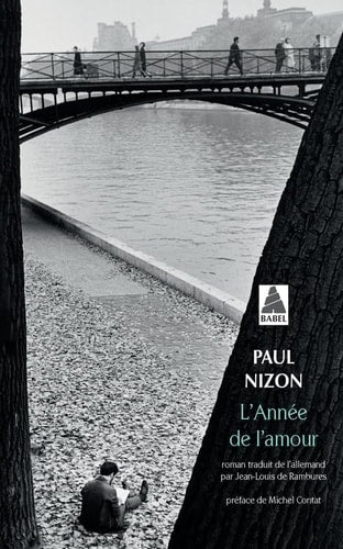 L'ANNEE DE L'AMOUR, de Paul Nizon | portada del libro