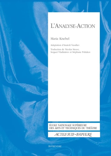 L'ANALYSE-ACTION, de Мария Осиповна Кнебель | portada del libro