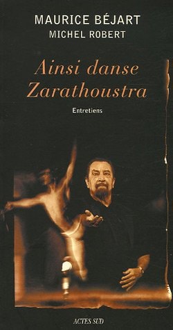 AINSI DANSE ZARATHOUSTRA, de Béjart | portada del libro
