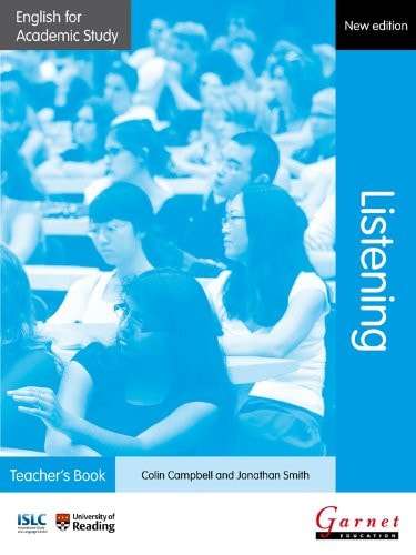 ENGLISH FOR ACADEMIC STUDY LISTENING TB, de Varios autores | portada del libro