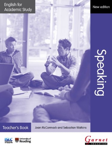 ENGLISH FOR ACADEMIC STUDY SPEAKING TB, de Varios autores | portada del libro