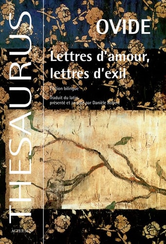 LETTRES D'AMOUR, LETTRES D'EXIL, de Ovide | portada del libro