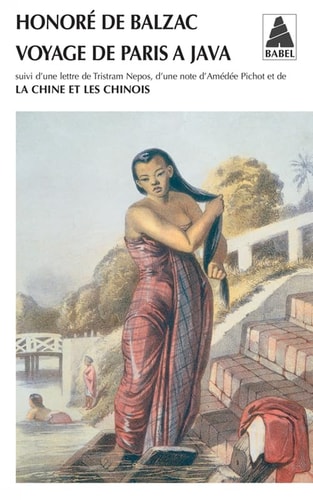 VOYAGE DE PARIS A JAVA, de De balzac | portada del libro