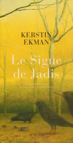 LE SIGNE DE JADIS, de Kerstin Ekman | portada del libro