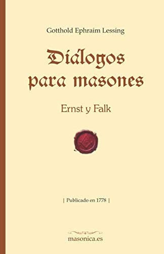 DIALOGOS PARA MASONES, de G.E. LESSING | portada del libro