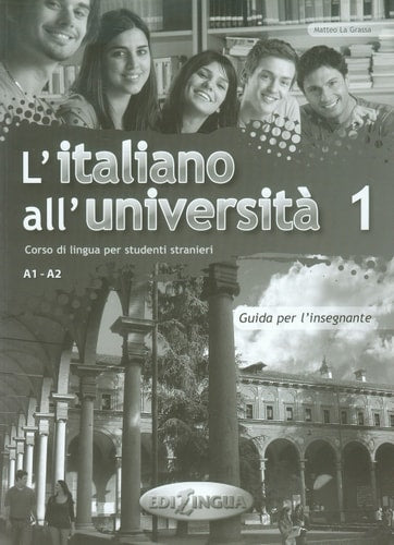 L'ITALIANO ALL UNIVERSITA 1 GUIDA, de Varios autores | portada del libro