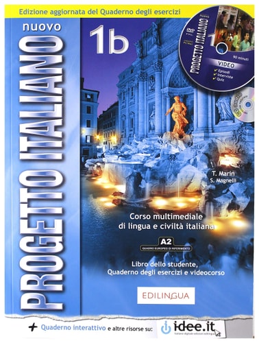 NUOVO PROGETTO ITALIANO 1B CD, de T. Marin | portada del libro