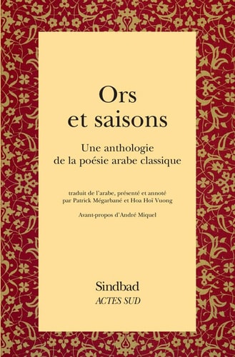 ORS ET SAISONS, de Mégarbané | portada del libro