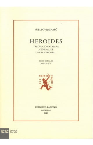 HEROIDES, de OVIDI | portada del libro