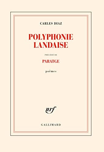 POLYPHONIE LANDAISE PRECEDE DE PARATGE, de Carles Diaz | portada del libro