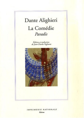 LA COMEDIE PARADIS, de Dante Alighieri | portada del libro