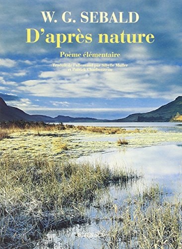 D'APRES NATURE, de Winfried Georg Sebald | portada del libro