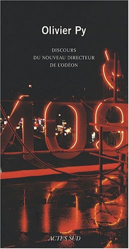 DISCOURS DU NOUVEAU DIRECTEUR DE LODEON INTERROMPU PAR QUEL, de Py | portada del libro
