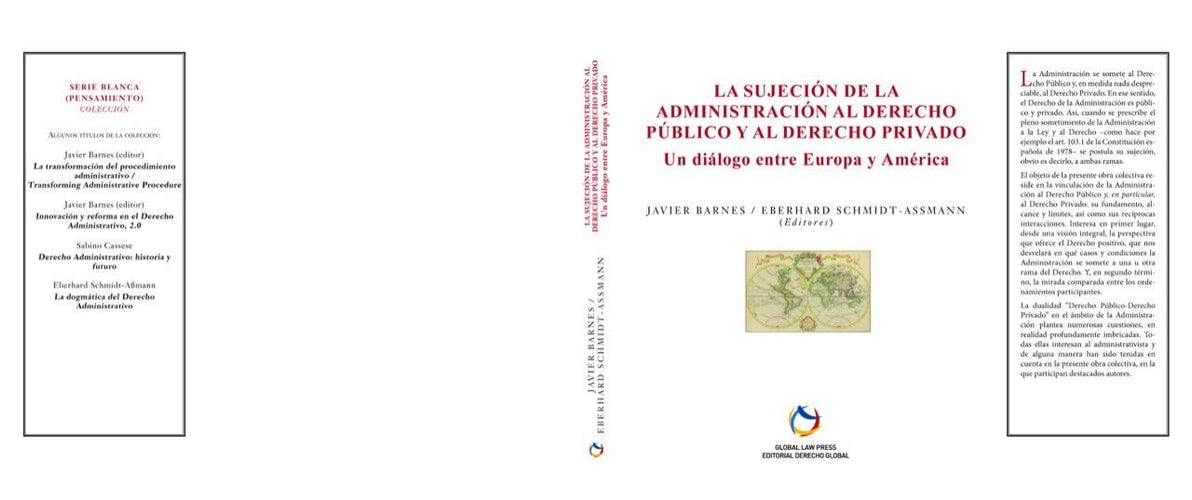 SUJECION DE LA ADMINISTRACION AL DERECHO PUBLICO Y AL DEREC, de BARNES | portada del libro