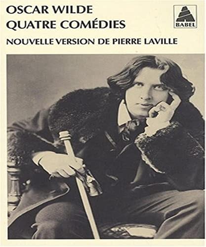 QUATRE COMEDIES, de Oscar Wilde | portada del libro