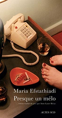 PRESQUE UN MELO, de Maria Efstathiadi | portada del libro