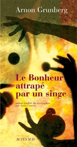 LE BONHEUR ATTRAPE PAR UN SINGE, de Arnon Grunberg | portada del libro
