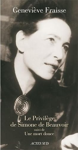 LE PRIVILEGE DE SIMONE DE BEAUVOIR, de Fraisse | portada del libro
