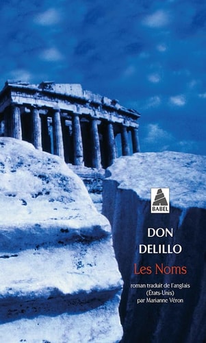LES NOMS, de Don DeLillo | portada del libro