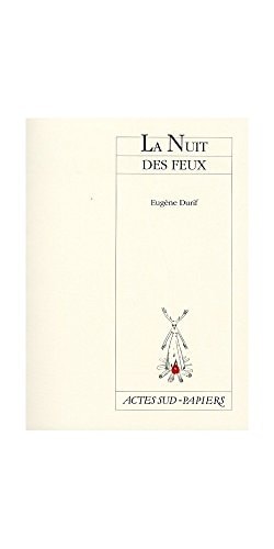 LA NUIT DES FEUX, de Eugène Durif | portada del libro