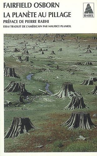 LA PLANETE AU PILLAGE, de Fairfield Osborn | portada del libro