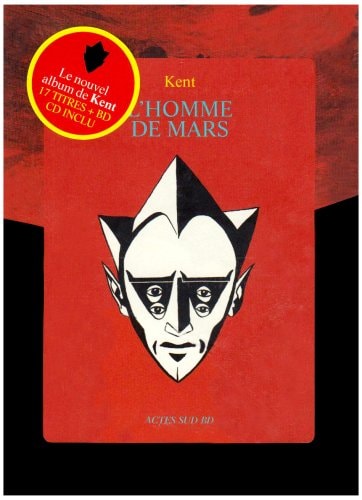 L'HOMME DE MARS + CD, de Kent | portada del libro