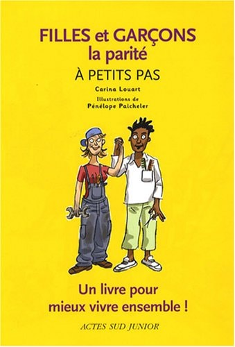FILLES ET GARCONS A PETITS PAS, de Carina Louart | portada del libro
