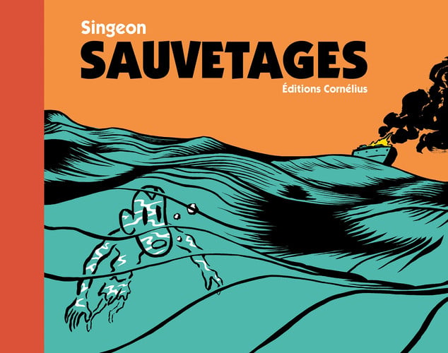 SAUVETAGES, de SINGEON | portada del libro