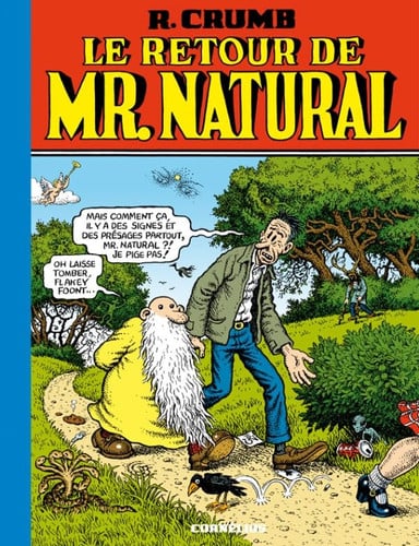 LE RETOUR DE MR NATURAL, de CRUMB ROBERT | portada del libro