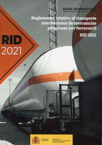 RID-2021 REGLAMENTO RELATIVO AL TRANSPORTE INTERNACIONAL DE MERCA | portada del libro