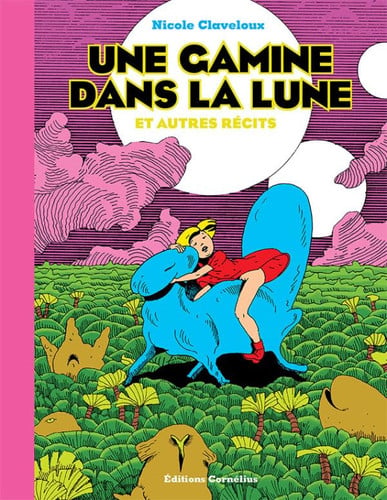 UNE GAMINE DANS LA LUNE, de CLAVELOUX NICOL | portada del libro
