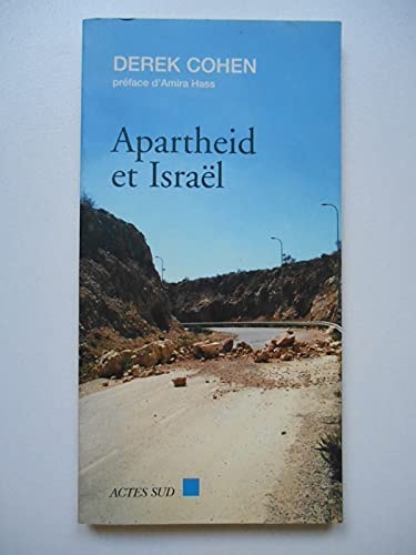 APARTHEID ET ISRAÓL, de Derek Cohen | portada del libro