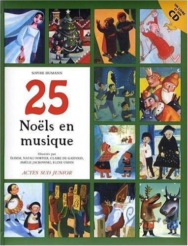 25 NOELS EN MUSIQUE, de Sophie Humann | portada del libro