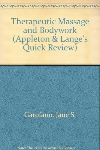 THERAPEUTIC MASSAGE BODYWORK, de GAROFANO | portada del libro