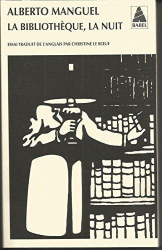 LA BIBLIOTHEQUE, LA NUIT, de Alberto Manguel | portada del libro