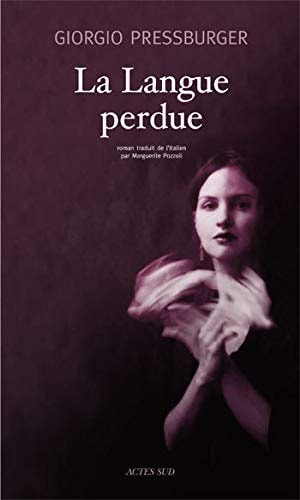 LA LANGUE PERDUE, de Giorgio Pressburger | portada del libro
