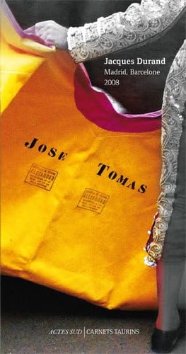 JOSE TOMAS MADRID, de Jacques Durand | portada del libro