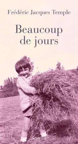 BEAUCOUP DE JOURS, de Frédéric Jacques Temple | portada del libro