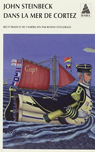 DANS LA MER DE CORTEZ, de John Steinbeck | portada del libro