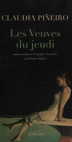 LES VEUVES DU JEUDI, de Claudia Piñeiro | portada del libro