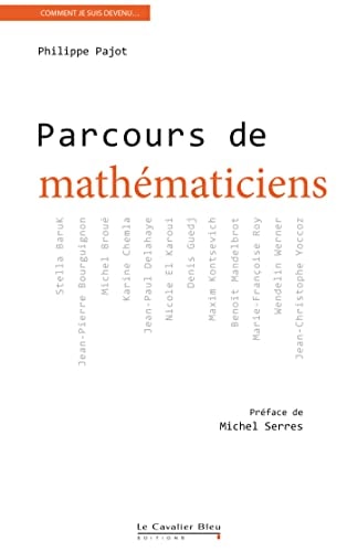 PARCOURS DE MATHEMATICIENS, de Philippe Pajot | portada del libro