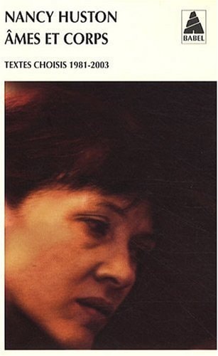 AMES ET CORPS, de Nancy Huston | portada del libro