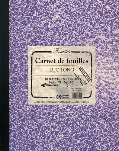 CARNET DE FOUILLES / LAB BOOK, de Mark Dion | portada del libro