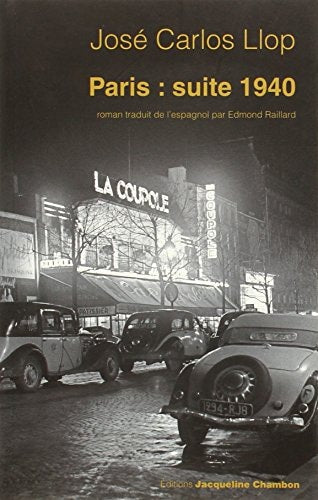 PARIS SUITE 1940, de José Carlos Llop | portada del libro