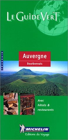 GUIA VERDE AUVERGNE BOURBONNAIS (FRANCES), de SIN AUTOR | portada del libro