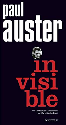 INVISIBLE, de Paul Auster | portada del libro