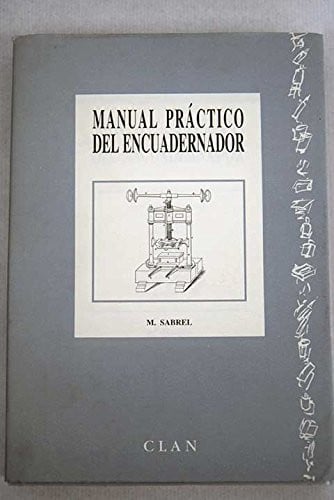 Manual práctico del encuadernador, de SABREL | portada del libro