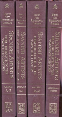 SPANISH ARTISTS 4 VOL., de FRICK ART | portada del libro