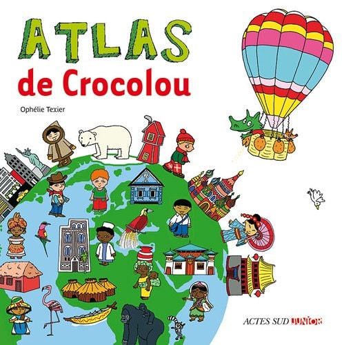 Atlas de Crocolou, de Ophélie Texier | portada del libro